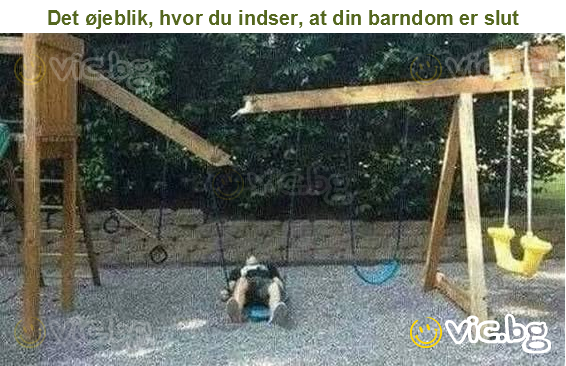 Det øjeblik, hvor du indser, at din barndom er slut