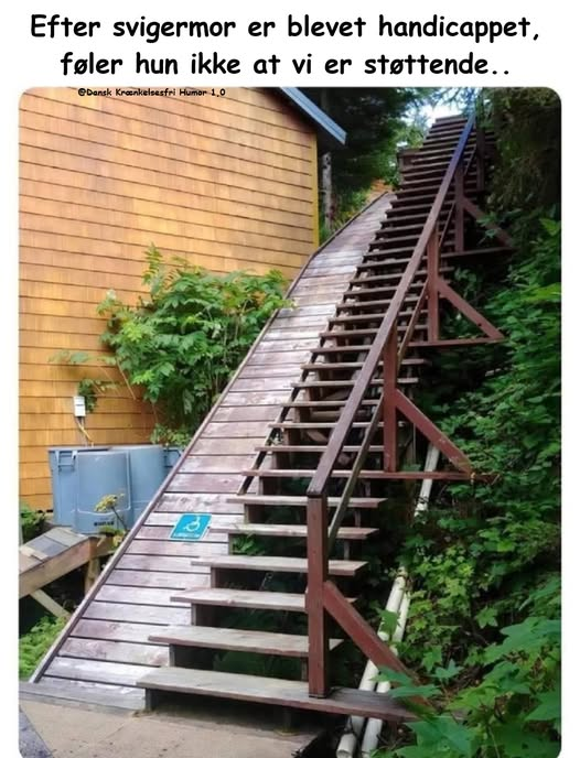 Efter svigermor er blevet handicappet, føler hun ikke at vi er støttende.