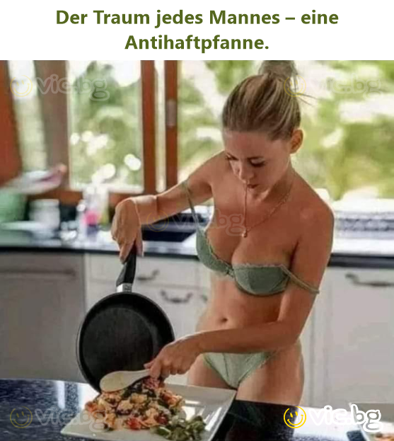 Enhver mands drøm – en slip-let pande.