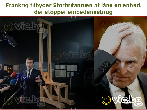 Frankrig tilbyder Storbritannien at låne en enhed, der stopper embedsmisbrug