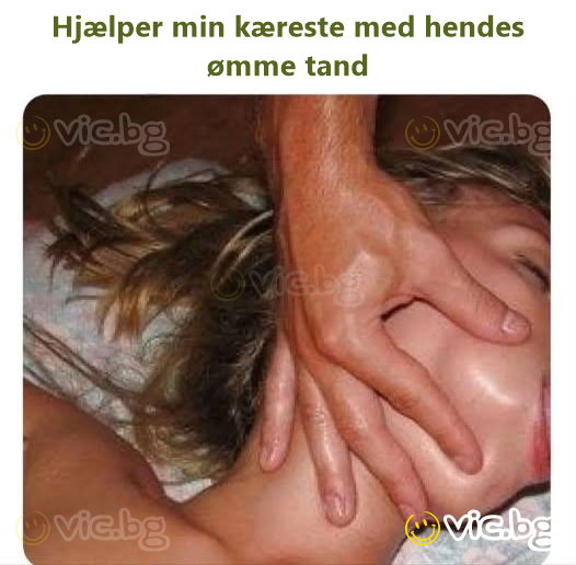 Hjælper min kæreste med hendes ømme tand