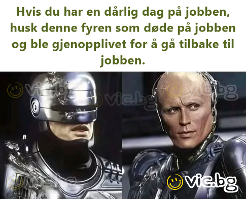 Hvis du har en dårlig dag på jobben, husk denne fyren som døde på jobben og ble gjenopplivet for å gå tilbake til jobben.