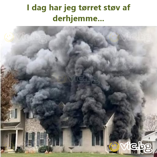 I dag har jeg tørret støv af derhjemme...