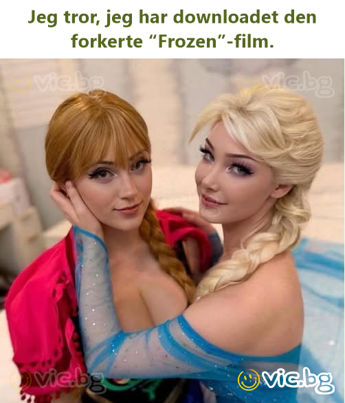 Jeg tror, jeg har downloadet den forkerte “Frozen”-film.