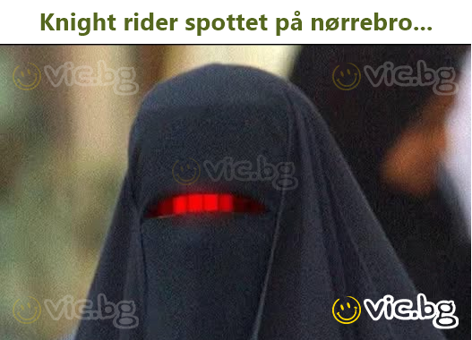 Knight rider spottet på nørrebro...