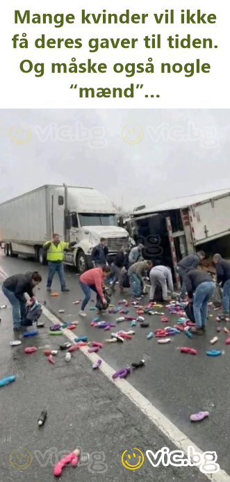 Mange kvinder vil ikke få deres gaver til tiden. Og måske også nogle “mænd”…