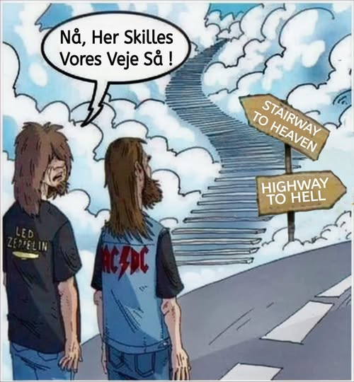 Nå, Her Skilles Vores Veje Så!