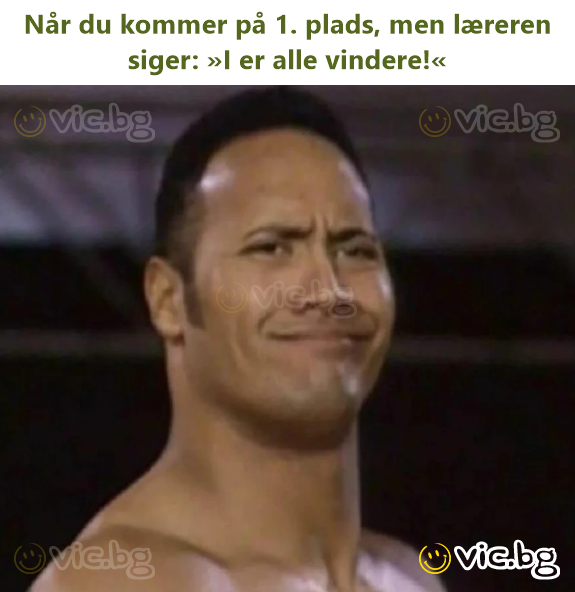 Når du kommer på 1. plads, men læreren siger: »I er alle vindere!«