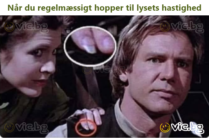 Når du regelmæssigt hopper til lysets hastighed