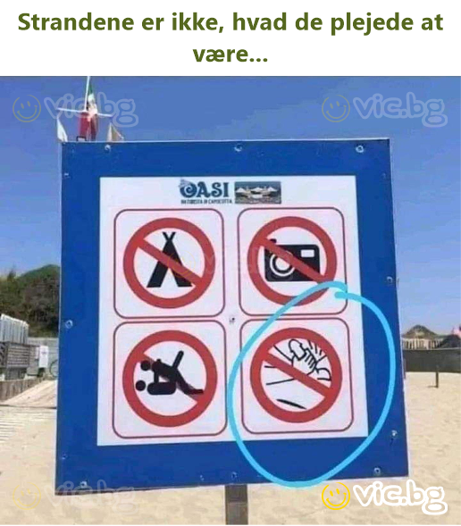 Strandene er ikke, hvad de plejede at være...