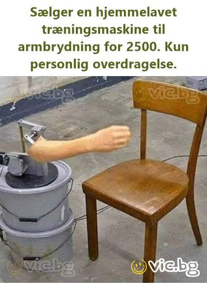 Sælger en hjemmelavet træningsmaskine til armbrydning for 2500. Kun personlig overdragelse.