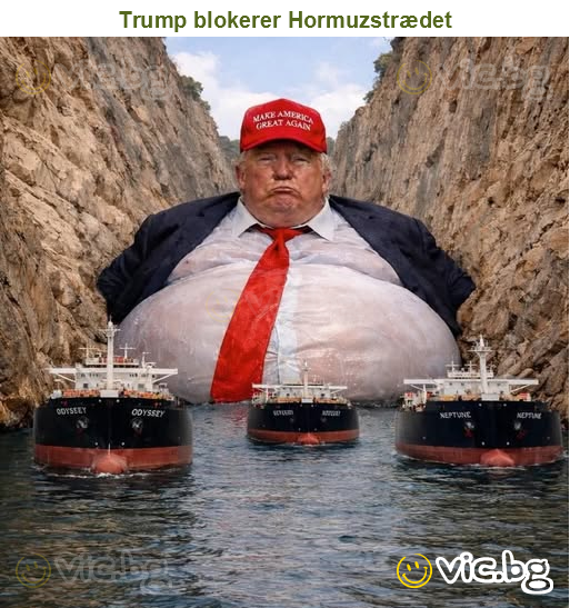 Trump blokerer Hormuzstrædet