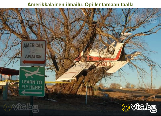 Amerikkalainen ilmailu. Opi lentämään täällä