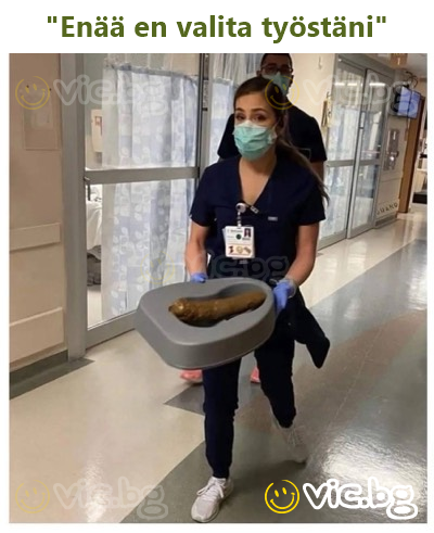 "Enää en valita työstäni"