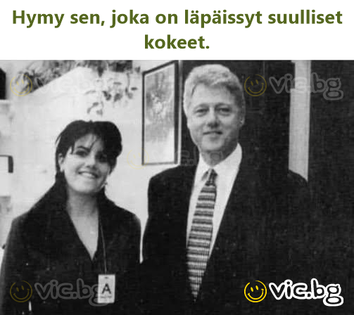 Hymy sen, joka on läpäissyt suulliset kokeet.