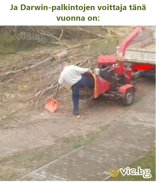 Ja Darwin-palkintojen voittaja tänä vuonna on: