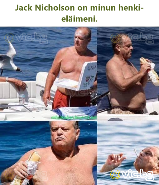 Jack Nicholson on minun henki-eläimeni.