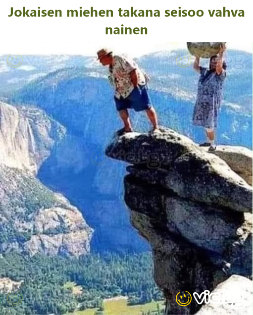 Jokaisen miehen takana seisoo vahva nainen