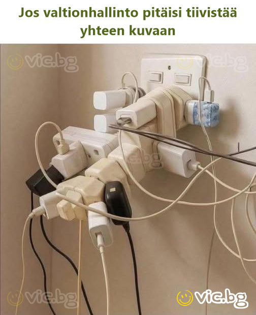 Jos valtionhallinto pitäisi tiivistää yhteen kuvaan