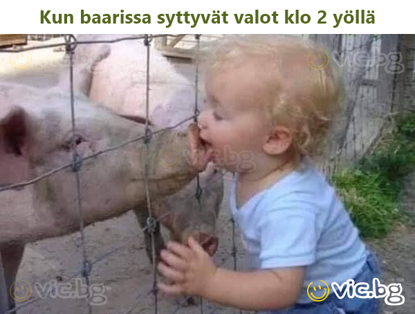 Kun baarissa syttyvät valot klo 2 yöllä