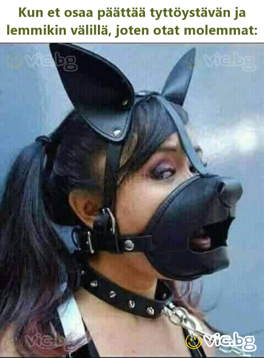 Kun et osaa päättää tyttöystävän ja lemmikin välillä, joten otat molemmat: