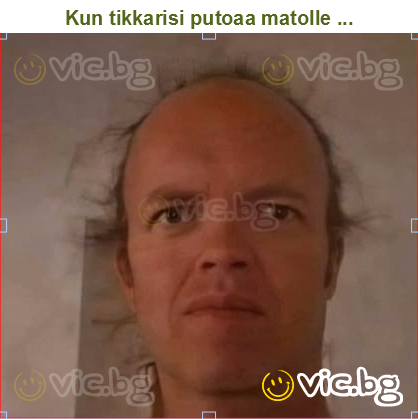 Kun tikkarisi putoaa matolle ...