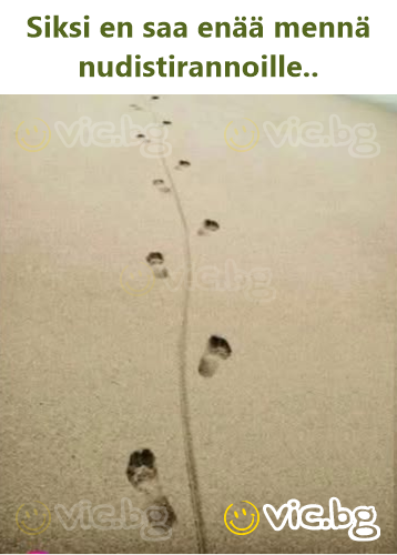 Siksi en saa enää mennä nudistirannoille..