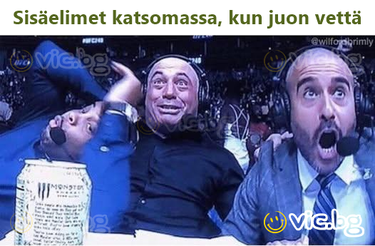 Sisäelimet katsomassa, kun juon vettä