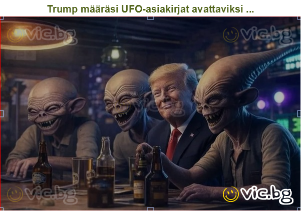 Trump määräsi UFO-asiakirjat avattaviksi ...
