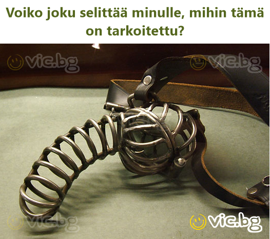 Voiko joku selittää minulle, mihin tämä on tarkoitettu?