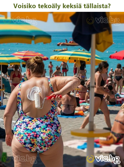 Voisiko tekoäly keksiä tällaista?