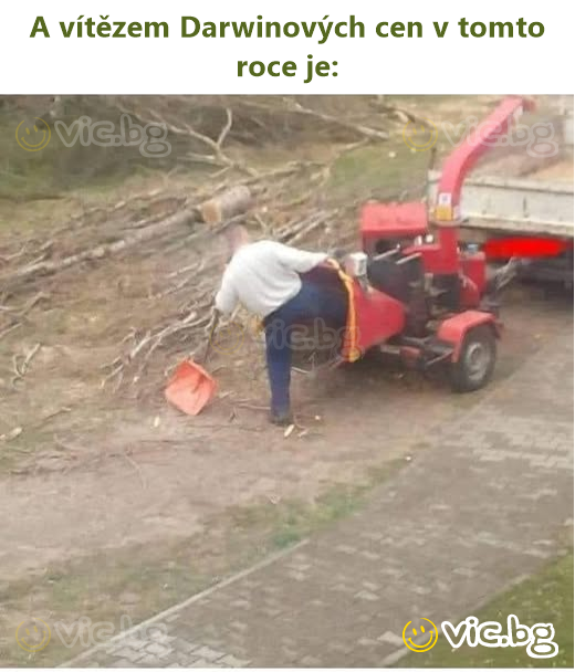 A vítězem Darwinových cen v tomto roce je: