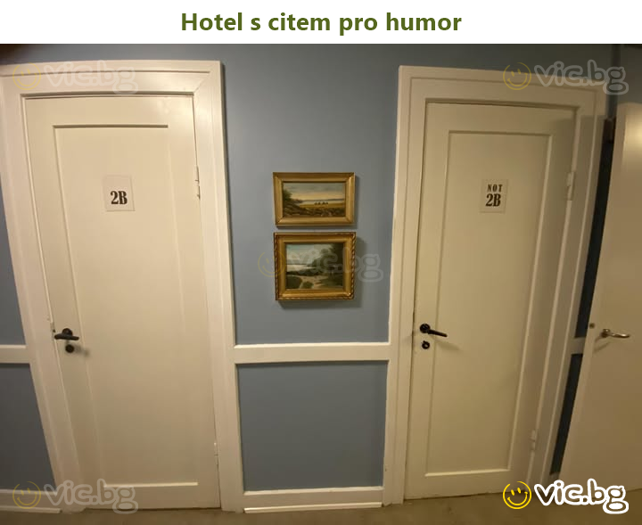 Hotel s citem pro humor