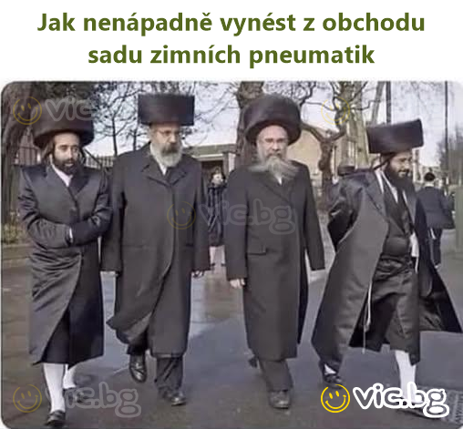 Jak nenápadně vynést z obchodu sadu zimních pneumatik