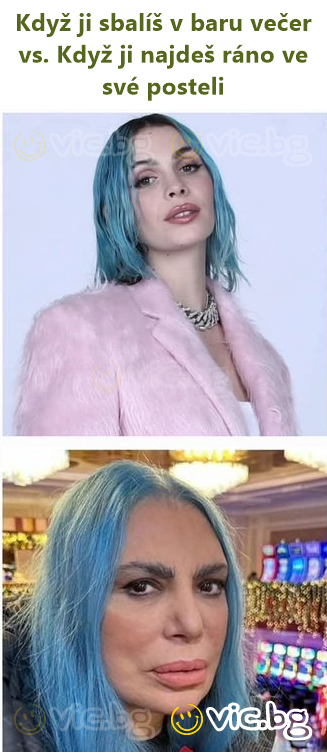 Když ji sbalíš v baru večer vs. Když ji najdeš ráno ve své posteli