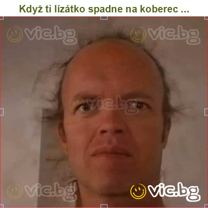 Když ti lízátko spadne na koberec ...
