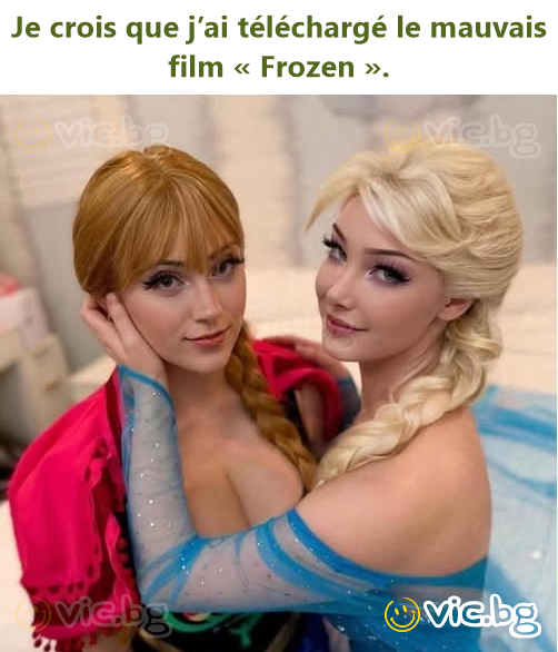 Myslím, že jsem stáhl špatný film „Frozen“.