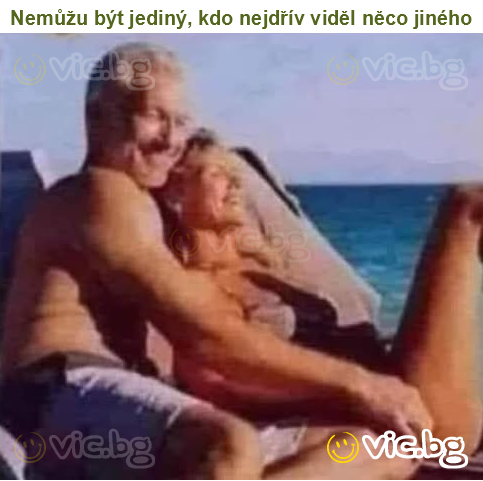 Nemůžu být jediný, kdo nejdřív viděl něco jiného