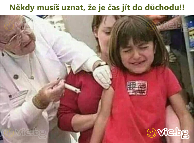 Někdy musíš uznat, že je čas jít do důchodu!!