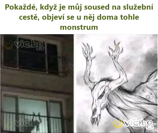 Pokaždé, když je můj sоusеd na služební cestě, objeví se u něj doma tohle monstrum
