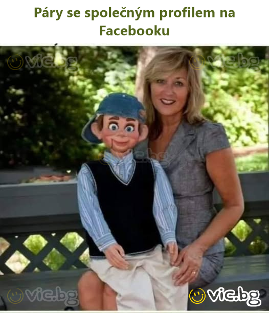 Páry se společným profilem na Facebooku