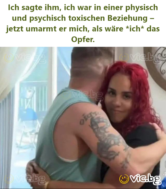 Řekla jsem mu, že jsem byla ve fyzicky a psychicky toxickém vztahu, a teď mě objímá, jako bych snad byla obětí já.