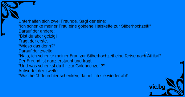 Silberhochzeit geschenk schwiegereltern Was soll