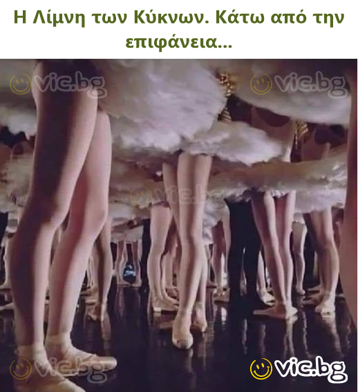 Η Λίμνη των Κύκνων. Κάτω από την επιφάνεια...