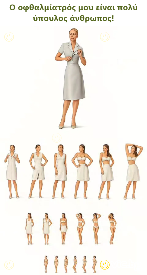 Ο οφθαλμίατρός μου είναι πολύ ύπουλος άνθρωπος!