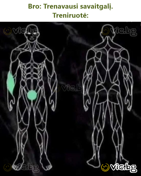 Bro: Trenavausi savaitgalį. Treniruotė: