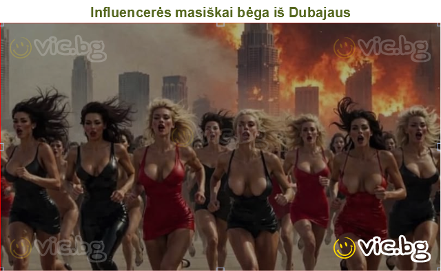 Influencerės masiškai bėga iš Dubajaus