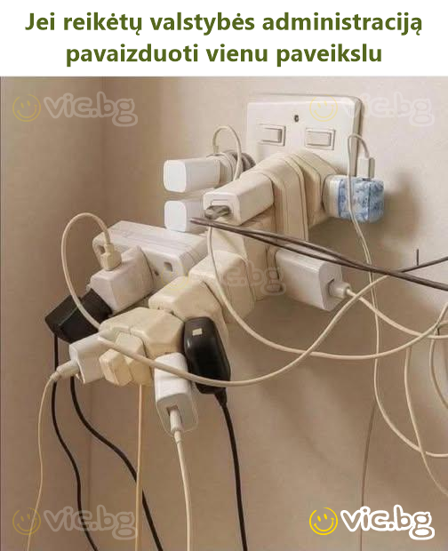 Jei reikėtų valstybės administraciją pavaizduoti vienu paveikslu