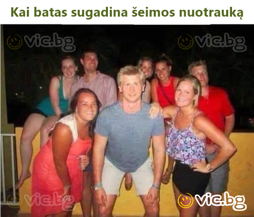 Kai batas sugadina šeimos nuotrauką