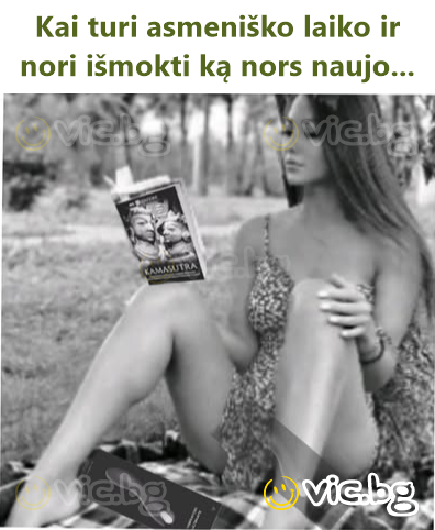 Kai turi asmeniško laiko ir nori išmokti ką nors naujo...